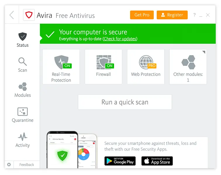 Avira Free Antivirus